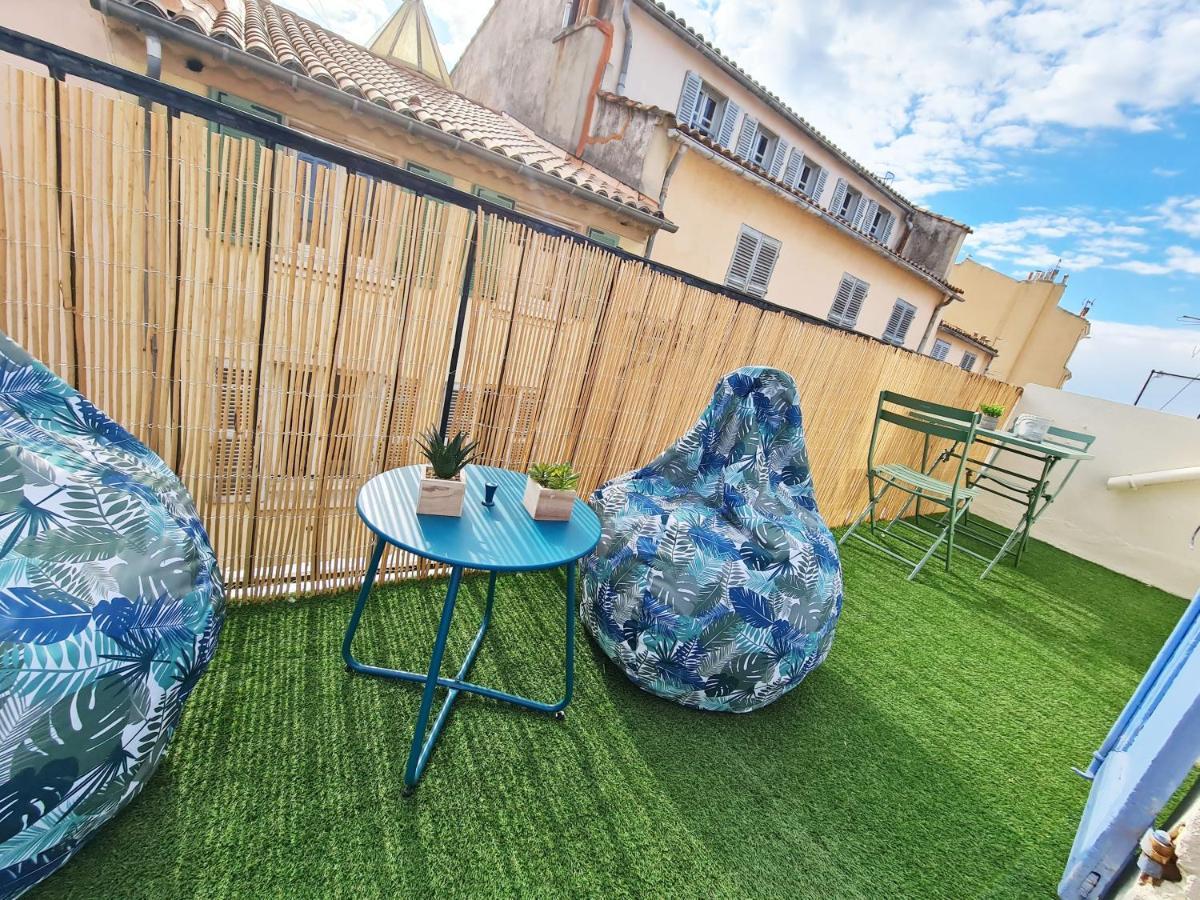Gregbnb - Centre Ancien - Studio Roof-Top - Climatise - 5Eme Etage Toulon Eksteriør billede