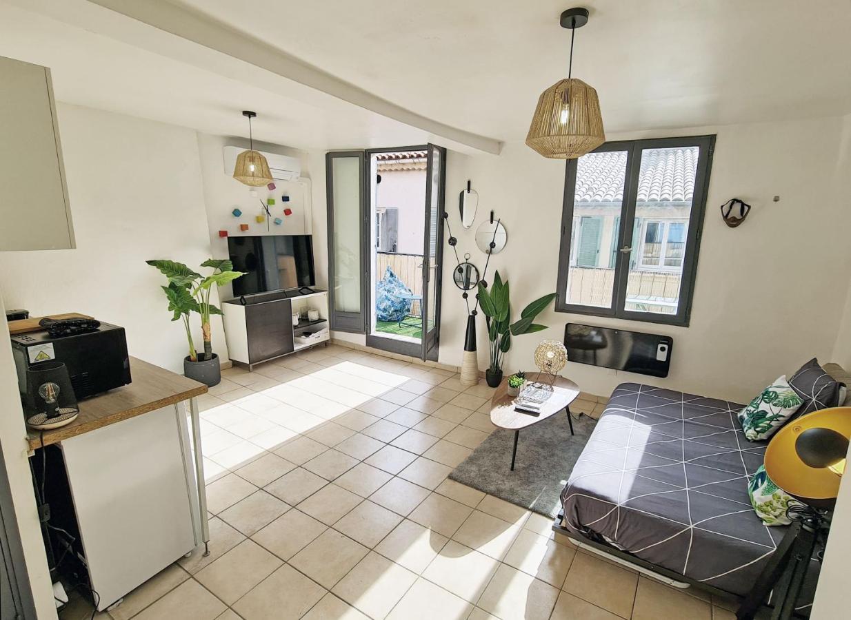Gregbnb - Centre Ancien - Studio Roof-Top - Climatise - 5Eme Etage Toulon Eksteriør billede