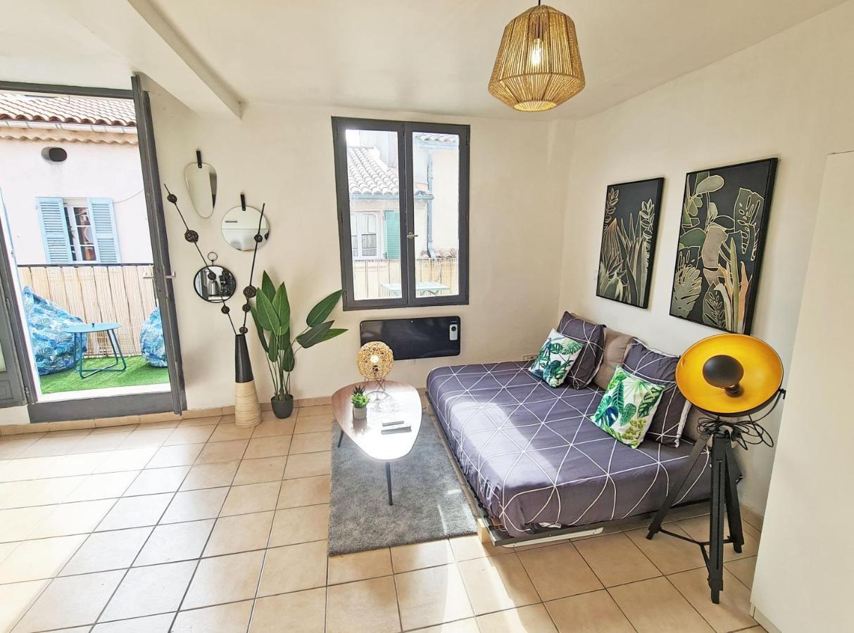 Gregbnb - Centre Ancien - Studio Roof-Top - Climatise - 5Eme Etage Toulon Eksteriør billede