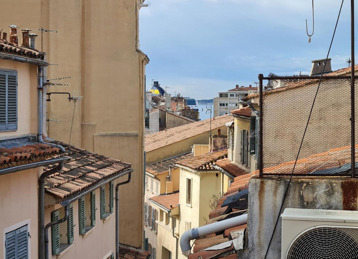 Gregbnb - Centre Ancien - Studio Roof-Top - Climatise - 5Eme Etage Toulon Eksteriør billede